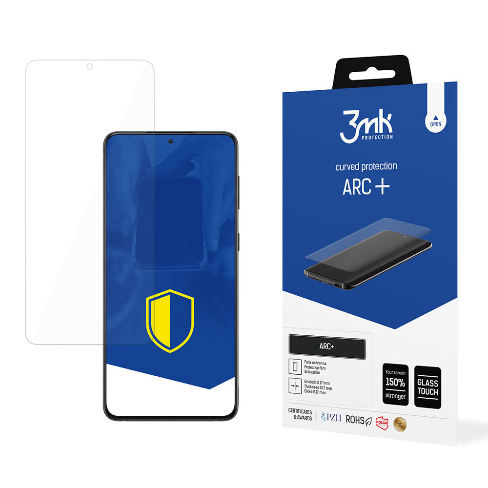 Schermbeschermer 3MK ARC+ voor Samsung Galaxy S21 Ultra 5G G998, Plastic 