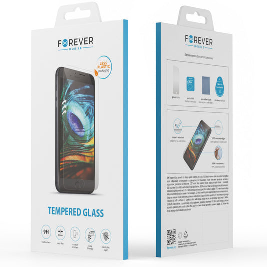 Forever Screen Protector voor Honor X7a, Volledig gelijmd, 2.5D 