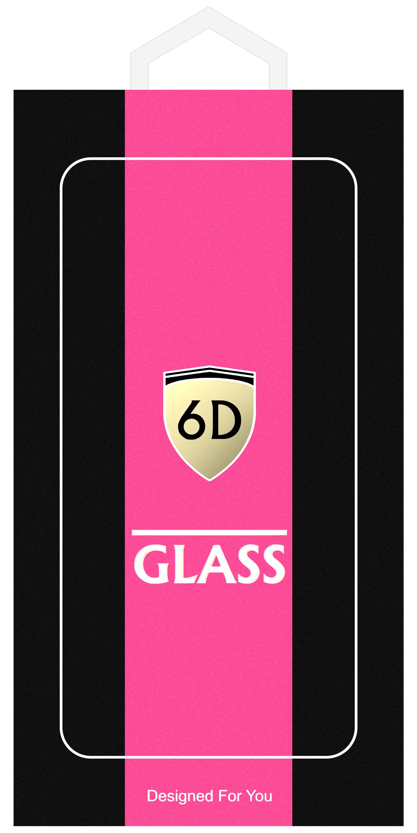 OEM Scherm Beschermer voor Samsung Galaxy S21 + 5G G996, Glass Shield, Full Glue, 6D, Zwart 