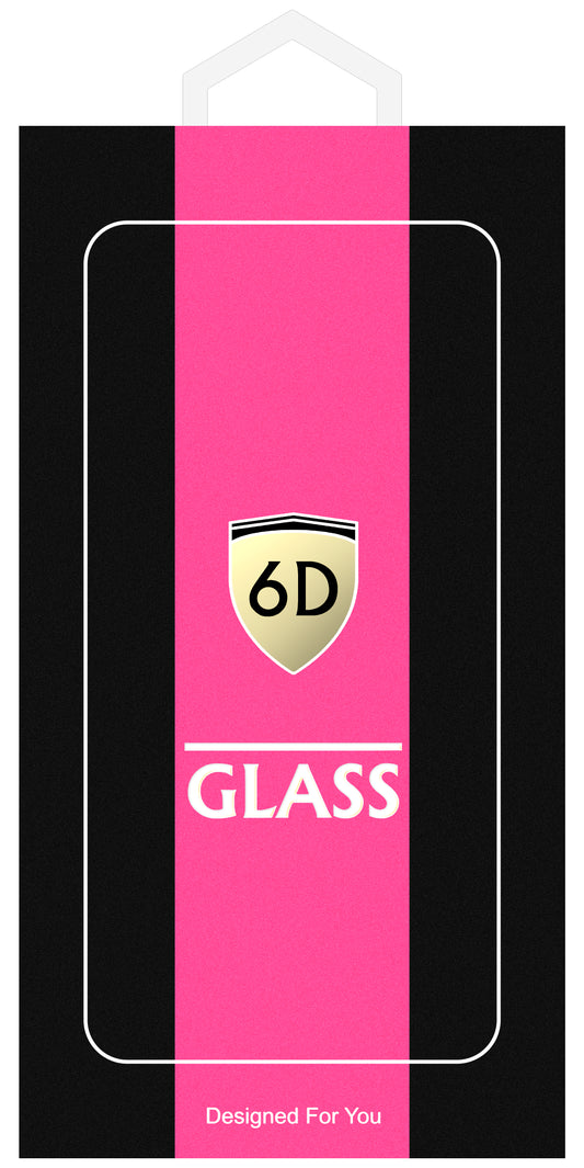 OEM Scherm Beschermer voor Samsung Galaxy S21 + 5G G996, Glass Shield, Full Glue, 6D, Zwart 