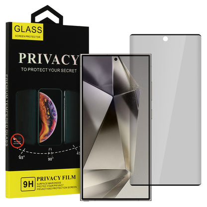 Screen Protector OEM Privacy Glas voor Samsung Galaxy S24 Ultra S928, Beschermd Glas, Randlijm 