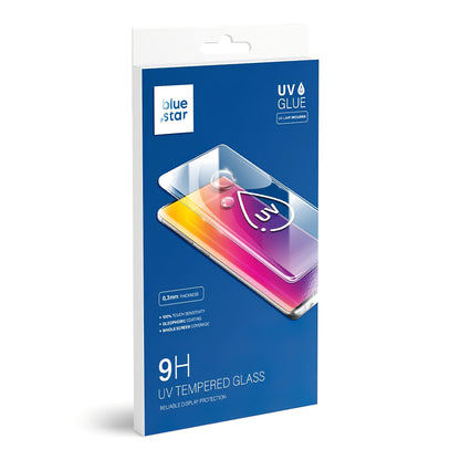 Blue Star Screen Protector voor Samsung Galaxy S22 Ultra 5G S908, beschermend glas, UV-lijm 