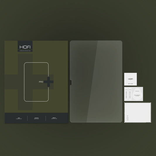 HOFI Glass PRO+ schermbeschermfolie voor Samsung Galaxy Tab S10+ / Tab S9+ / Tab S8+ / Tab S7 FE / Tab S7+, gehard glas, volledige lijmlaag