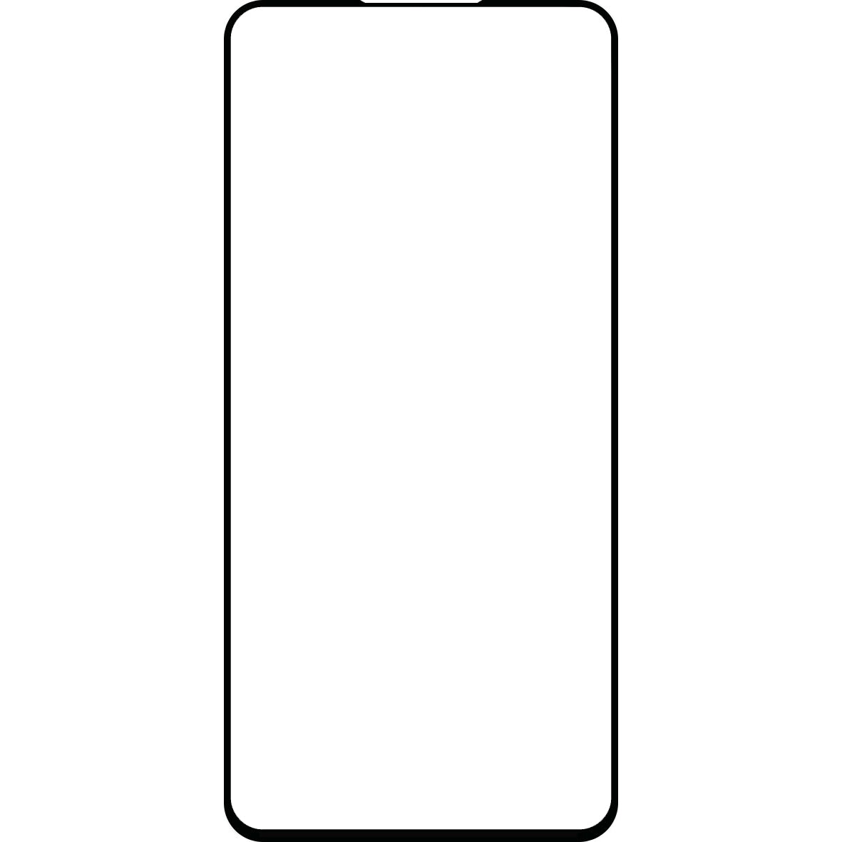 OEM schermbeschermfolie voor Xiaomi Redmi Note 14 5G, gehard glas, full glue, 5D, zwart