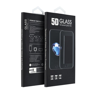 OEM Displayschutzfolie für Samsung Galaxy A17 4G / A17 5G / A16 5G A166 / A16 4G A165, gehärtetes Glas, Full Glue, 5D, Schwarz