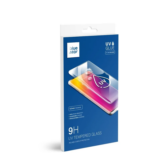 Blue Star schermbeschermfolie voor Samsung Galaxy S20 G980, gehard glas, UV-lijm