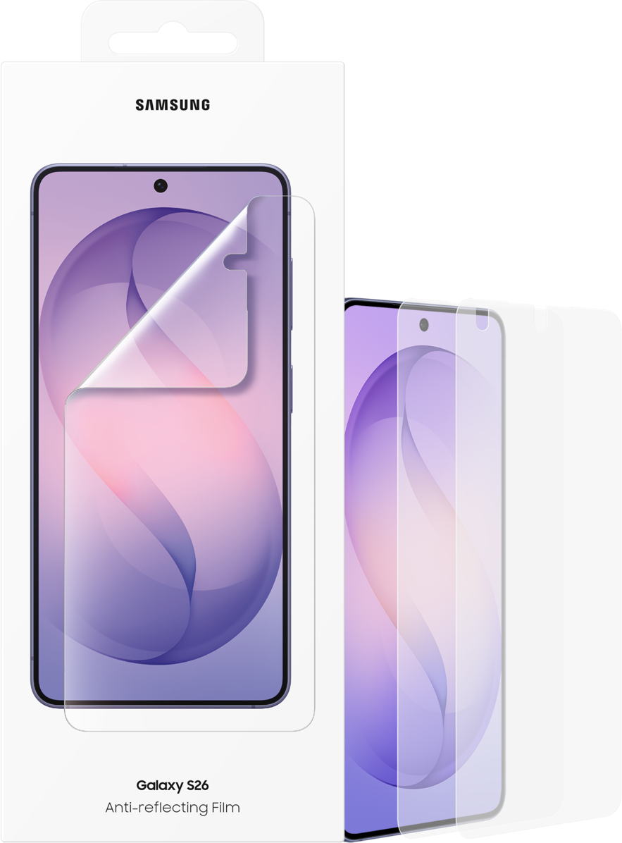 Schermbeveiligingsfolie Anti-reflecterend voor Samsung Galaxy S26 S942, Plastic, Set van 2 stuks EF-US942CTEGWW