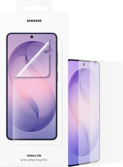 Schermbeveiligingsfolie Anti-reflecterend voor Samsung Galaxy S26 S942, Plastic, Set van 2 stuks EF-US942CTEGWW