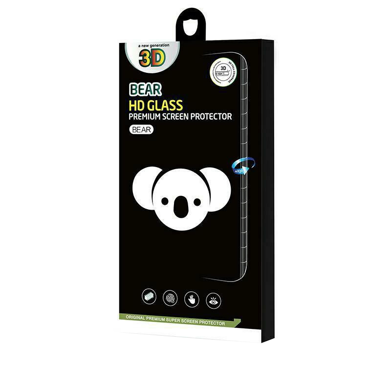 Bear HD Displayschutzfolie für Samsung Galaxy S26 S942, gehärtetes Glas, Full Glue, Schwarz