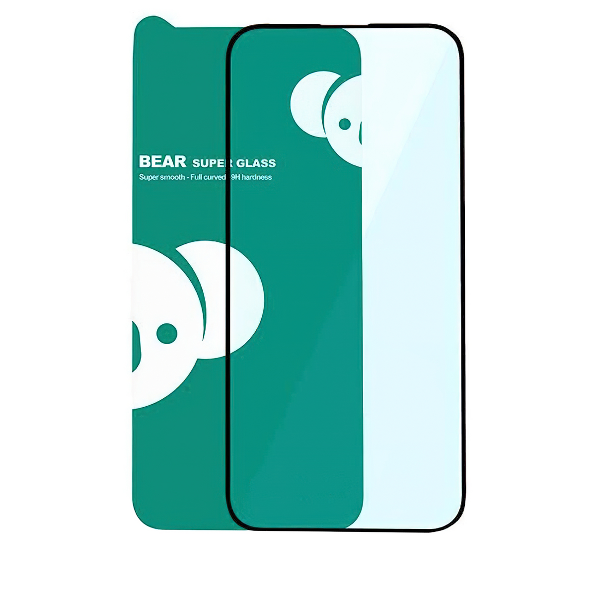 Bear Super Hard schermbeschermfolie voor Samsung Galaxy S24 Ultra S928, gehard glas, volledige lijm, 3D, zwart