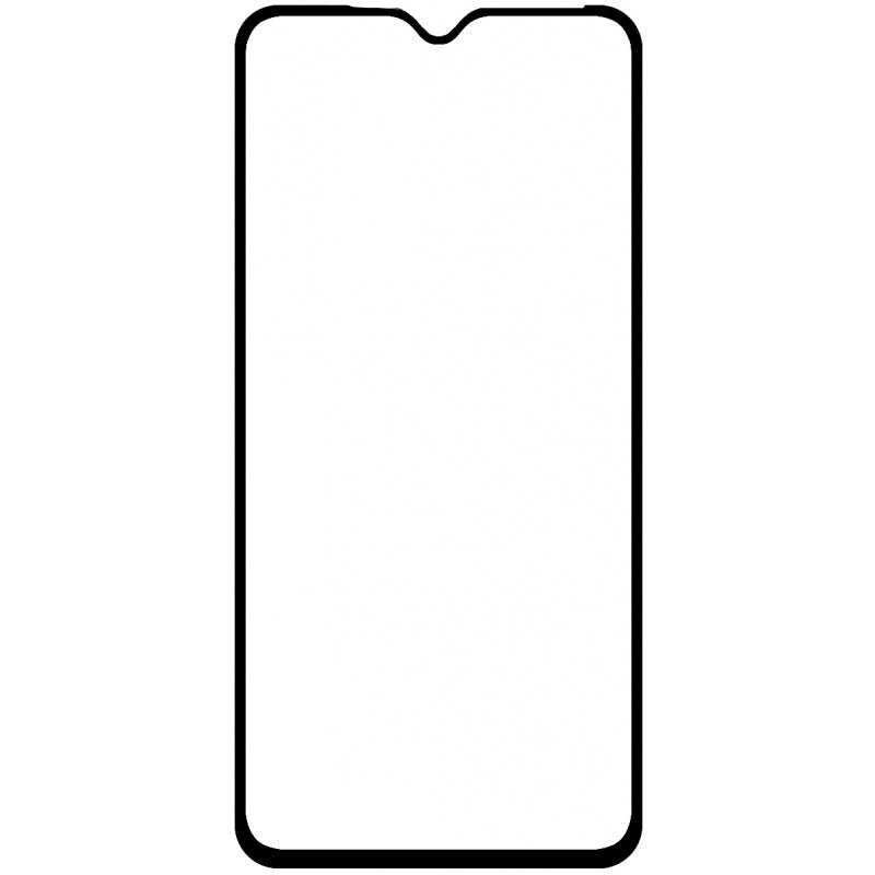 OEM-schermbeschermer voor Oppo A58 5G / A58x / A78 5G, glazen scherm, volledig gelijmd, 6D, zwart 