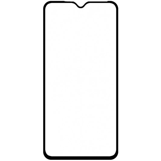 OEM-schermbeschermer voor Oppo A58 5G / A58x / A78 5G, glazen scherm, volledig gelijmd, 6D, zwart 