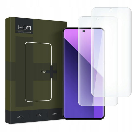 HOFI PRO+ Screen Protector voor Xiaomi Redmi Note 13 Pro+, Beschermend Glas, UV-lijm, Set van 2 stuks