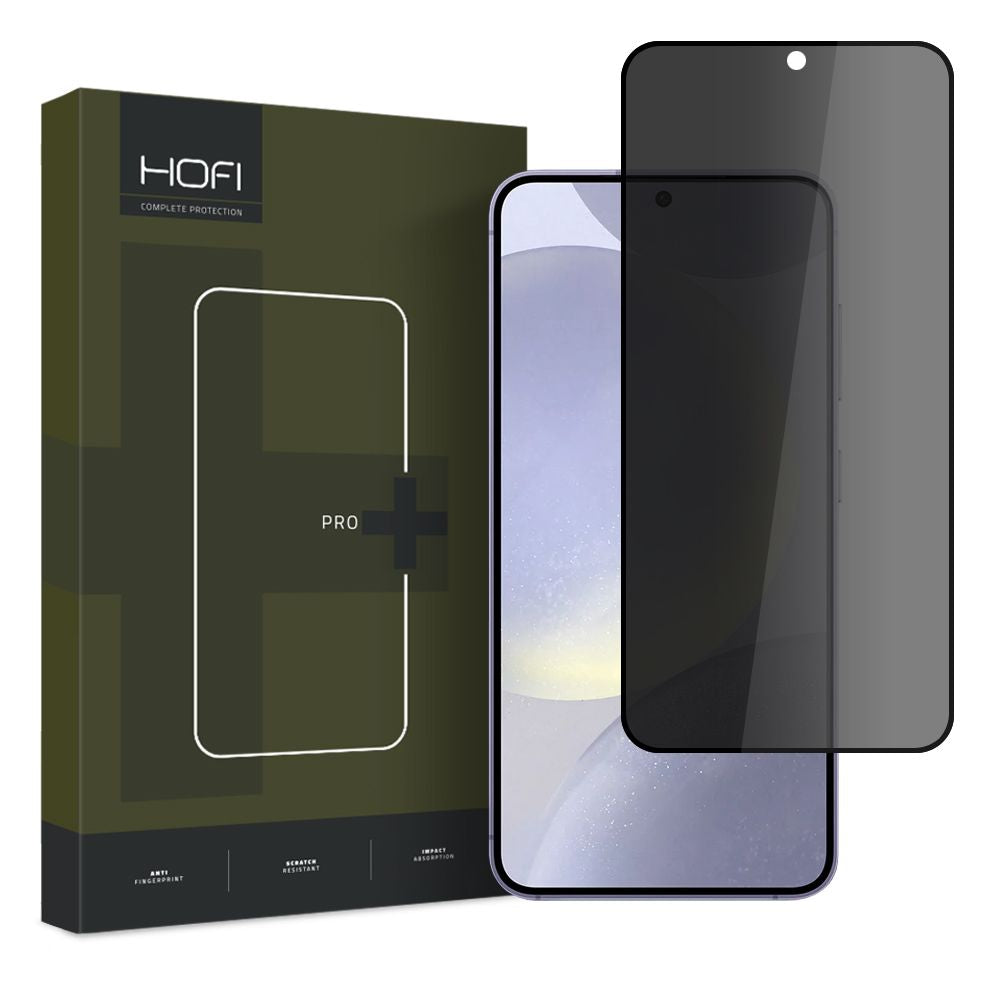 Privacy Screen Protector HOFI PRO+ voor Samsung Galaxy S24 S921, beschermend glas, volledig gelijmd 