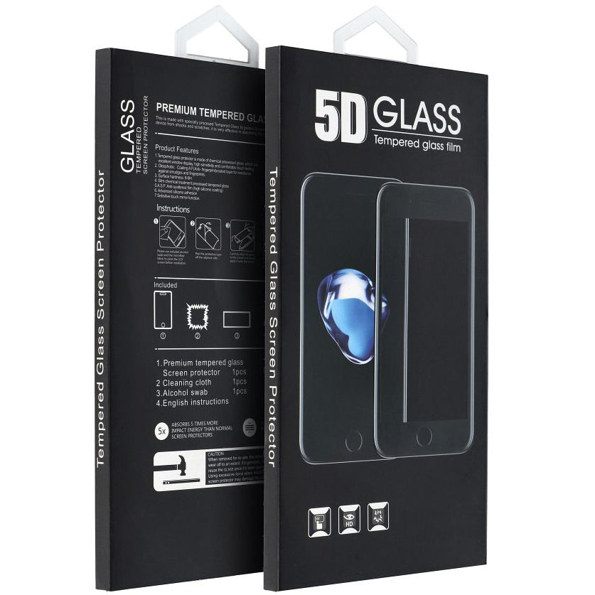 OEM Privacy Screen Protector voor Apple iPhone 16 Pro, Volledige lijm, 5D, Glas Beschermd 