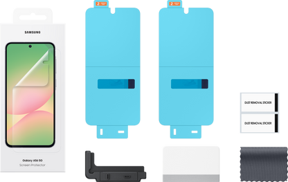 Displayschutzfolie für Samsung Galaxy A56 A566, Kunststoff, 2er-Set EF-UA566CTEGWW