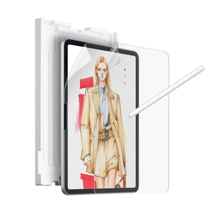 Mattes Schutzfolie ESR Paper Feel für Apple iPad Pro 11 (2025) / iPad Pro 11 (2024), Kunststoff, 2er-Set