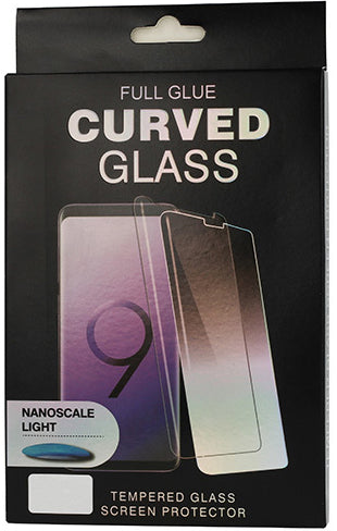 Film de protection d'écran OEM Liquid Glass pour Samsung Galaxy S22 Ultra 5G S908, Verre Trempé, Colle UV