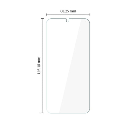 Film de protection d'écran Tech-Protect pour Samsung Galaxy S26 S942, Verre Trempé, Full Glue, Lot de 10 pièces