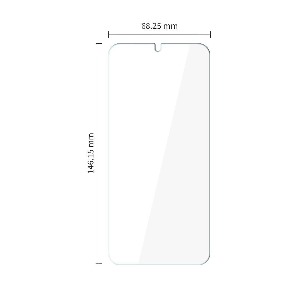 Tech-Protect schermbeschermfolie voor Samsung Galaxy S25 S931 / S24 S921, Gehard Glas, Volledige Lijm, Set van 10 stuks