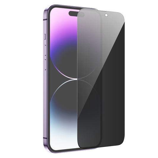 Privacy Screen Protector HOCO G15 voor Apple iPhone 14 Pro Max, Gehard Glas, Volledige Lijm, 5D