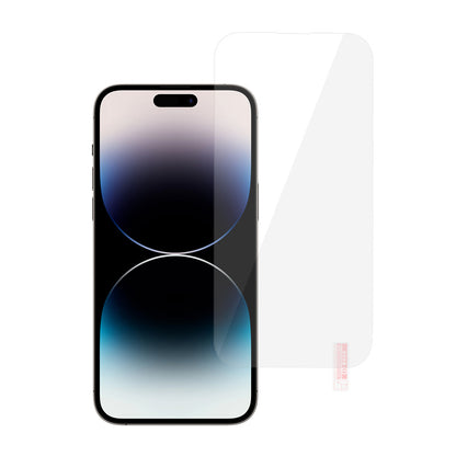 Film de protection d'écran OEM Orange pour Apple iPhone 18 Pro / 17 Pro / 17 / 16 Pro, Verre trempé, Collage intégral
