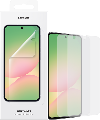 Displayschutzfolie für Samsung Galaxy A56 A566, Kunststoff, 2er-Set EF-UA566CTEGWW