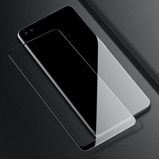 OEM schermbeschermfolie voor Oppo Reno13 F, gehard glas, full glue, 21D, zwart