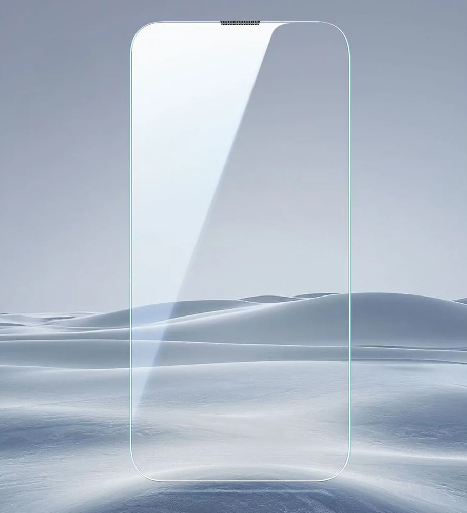 Schutzfolie ESR Ultrafit für Apple iPhone 17e / 16e / 14 / 13 Pro, gehärtetes Glas, Vollverklebung, Set mit 2 Stück