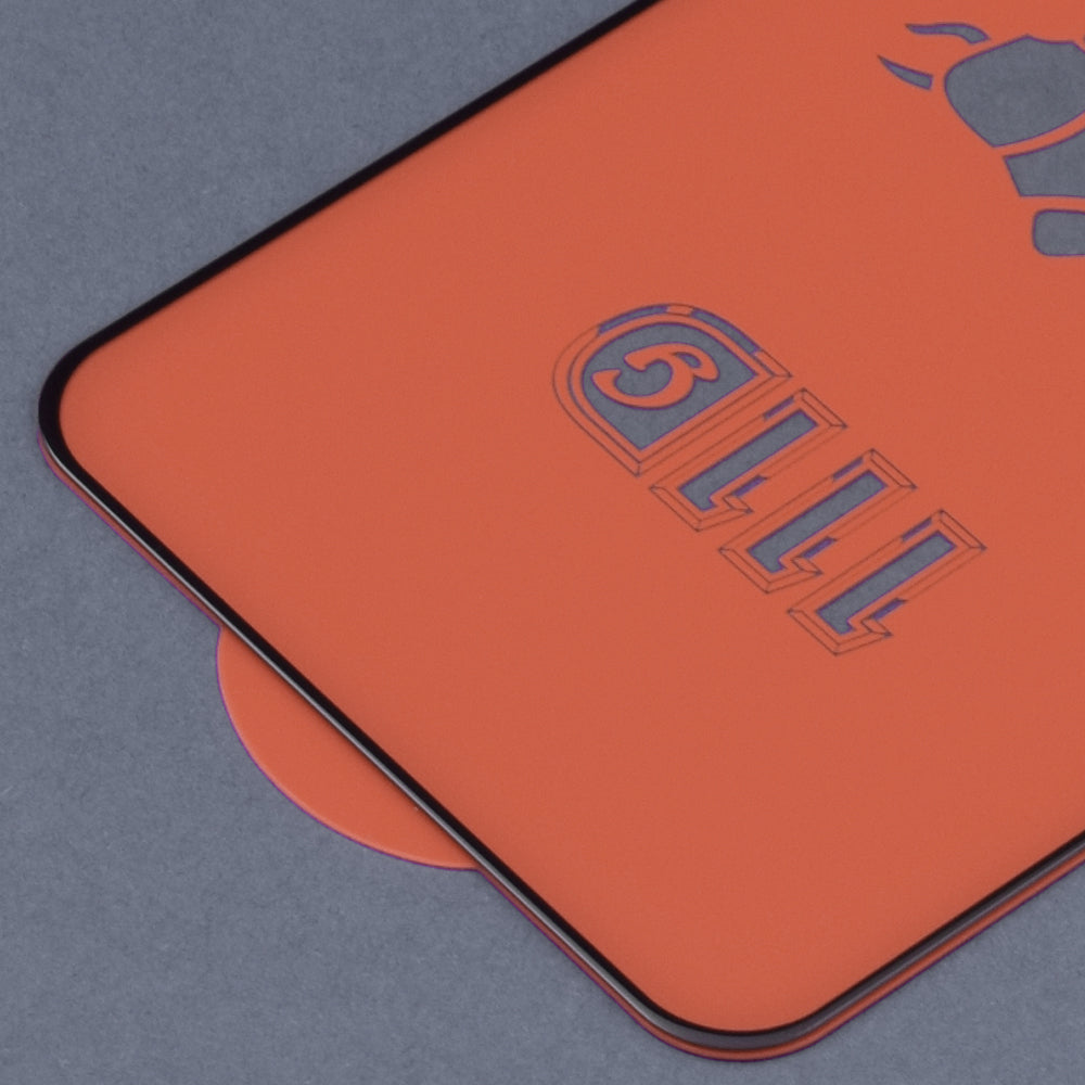 Techsuit Displayschutzfolie für OnePlus Nord 2T / Nord CE 5G / Nord 2 5G, gehärtetes Glas, Full Glue, 111D, Schwarz