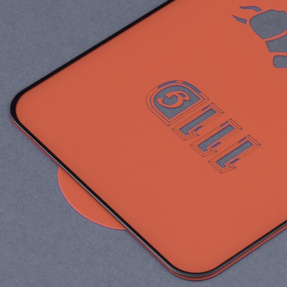 Techsuit Displayschutzfolie für OnePlus Nord 2T / Nord CE 5G / Nord 2 5G, gehärtetes Glas, Full Glue, 111D, Schwarz