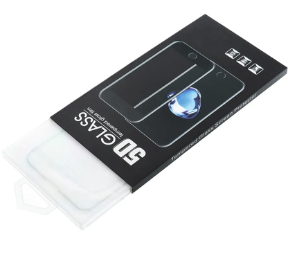 OEM Displayschutzfolie für Motorola Edge 70, gehärtetes Glas, Full Glue, 5D, Schwarz
