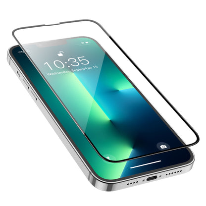 Film de protection écran HOCO G16 pour Apple iPhone 14 Plus / 13 Pro Max, Verre Trempé, Full Glue, 5D, Noir