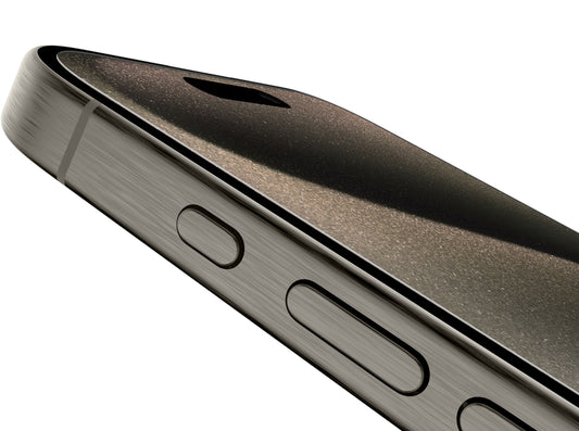 Belkin ScreenForce TemperedGlass Displayschutzfolie für Apple iPhone 15 Pro Max, gehärtetes Glas, Full Glue OVA138zz