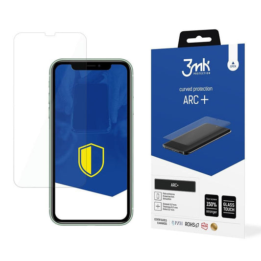 Film de protection écran 3MK ARC+ pour Apple iPhone 11, Plastique