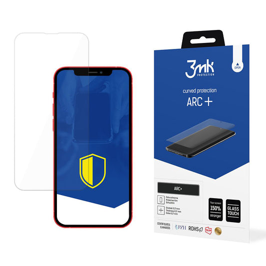 Film de protection d'écran 3MK ARC+ pour Apple iPhone 13, Plastique