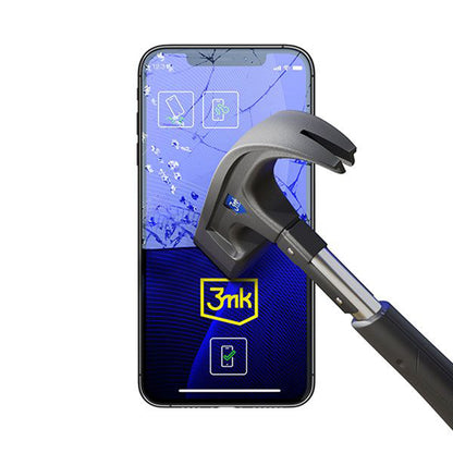 3MK FlexibleGlass Displayschutzfolie für Apple iPhone 13, Flexibles Glas, Vollflächig Klebend