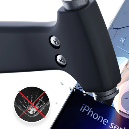 3MK FlexibleGlass schermbeschermfolie voor Apple iPhone 16 Pro Max, Flexibel Glas, Volledige Lijm