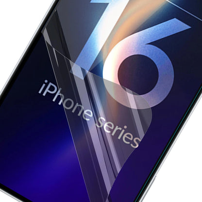 3MK FlexibleGlass schermbeschermfolie voor Apple iPhone 17e / 16e, Flexibel Glas, Volledige Lijm