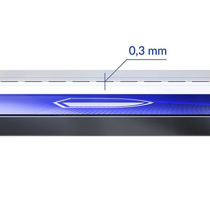 3MK FlexibleGlass Displayschutzfolie für Samsung Galaxy A53 5G A536, Flexibles Glas, Vollflächig Klebend