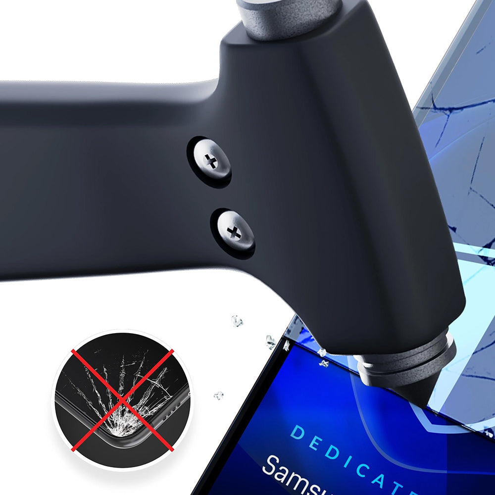 3MK FlexibleGlass Displayschutzfolie für Samsung Galaxy S25+ S936, Flexibles Glas, Vollkleber