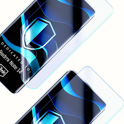 3MK FlexibleGlass Displayschutzfolie für Xiaomi Redmi Note 14 4G (Standard), Flexibles Glas, Vollflächig Klebend