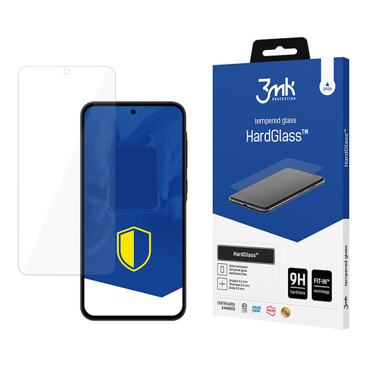 3MK HardGlass schermbeschermfolie voor Samsung Galaxy A56 A566 / A36 A366, gehard glas, volledige lijmlaag