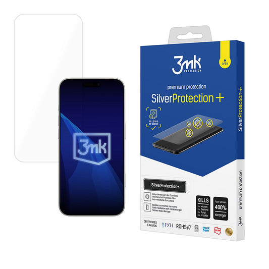Film de protection écran 3MK Silver Protect+ pour Apple iPhone 17 Pro Max, Plastique