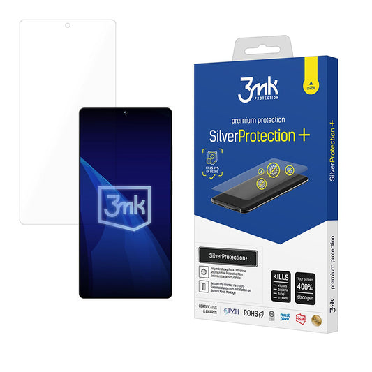 3MK Silver Protect+ schermbeschermfolie voor Samsung Galaxy S25 Ultra S938, plastic