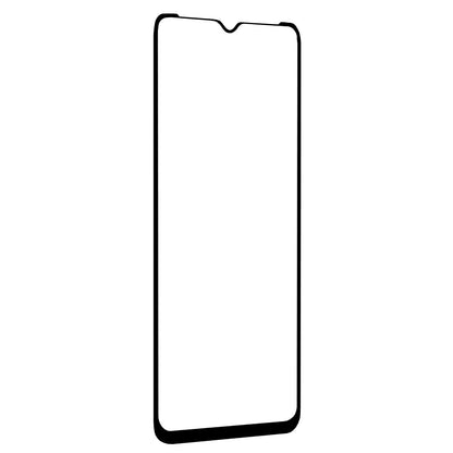Schutzfolie Blue Shield für Samsung Galaxy A23 5G A236, gehärtetes Glas, vollflächiger Kleber, hüllenfreundlich, Schwarz