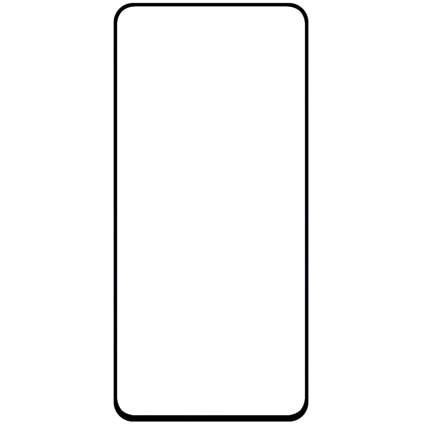 Film de protection d'écran Blue Shield pour Samsung Galaxy A55 5G A556, Verre Trempé, Colle Complète, Compatible avec les Coques, Noir