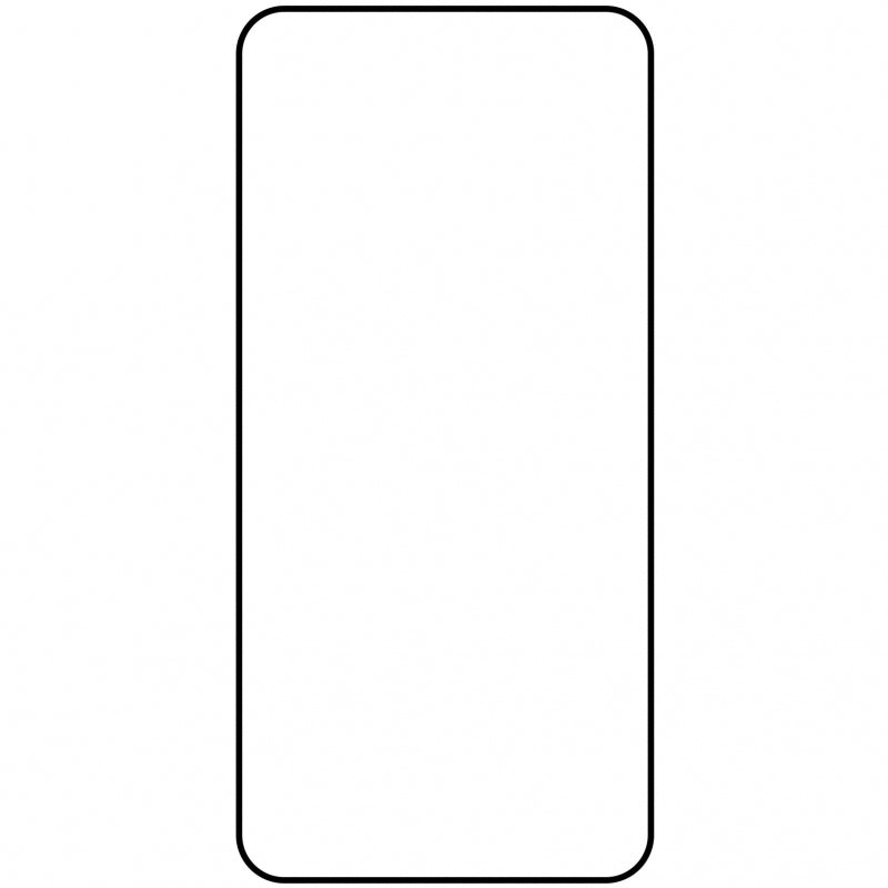 Blue Shield Displayschutzfolie für Oppo Reno13 FS 5G / Reno13 F 4G / Reno13 F, gehärtetes Glas, Full Glue, Case Friendly, Schwarz