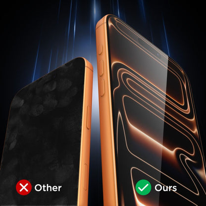 Tech-Protect schermbeschermfolie voor Apple iPhone 17 Pro Max / 16 Pro Max, Gehard Glas, Volledige Lijm, Set van 10 stuks