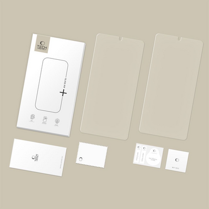 Tech-Protect FIT+ schermbeschermfolie voor Samsung Galaxy S26 Ultra S948, gehard glas, volledige lijm, set van 2 stuks